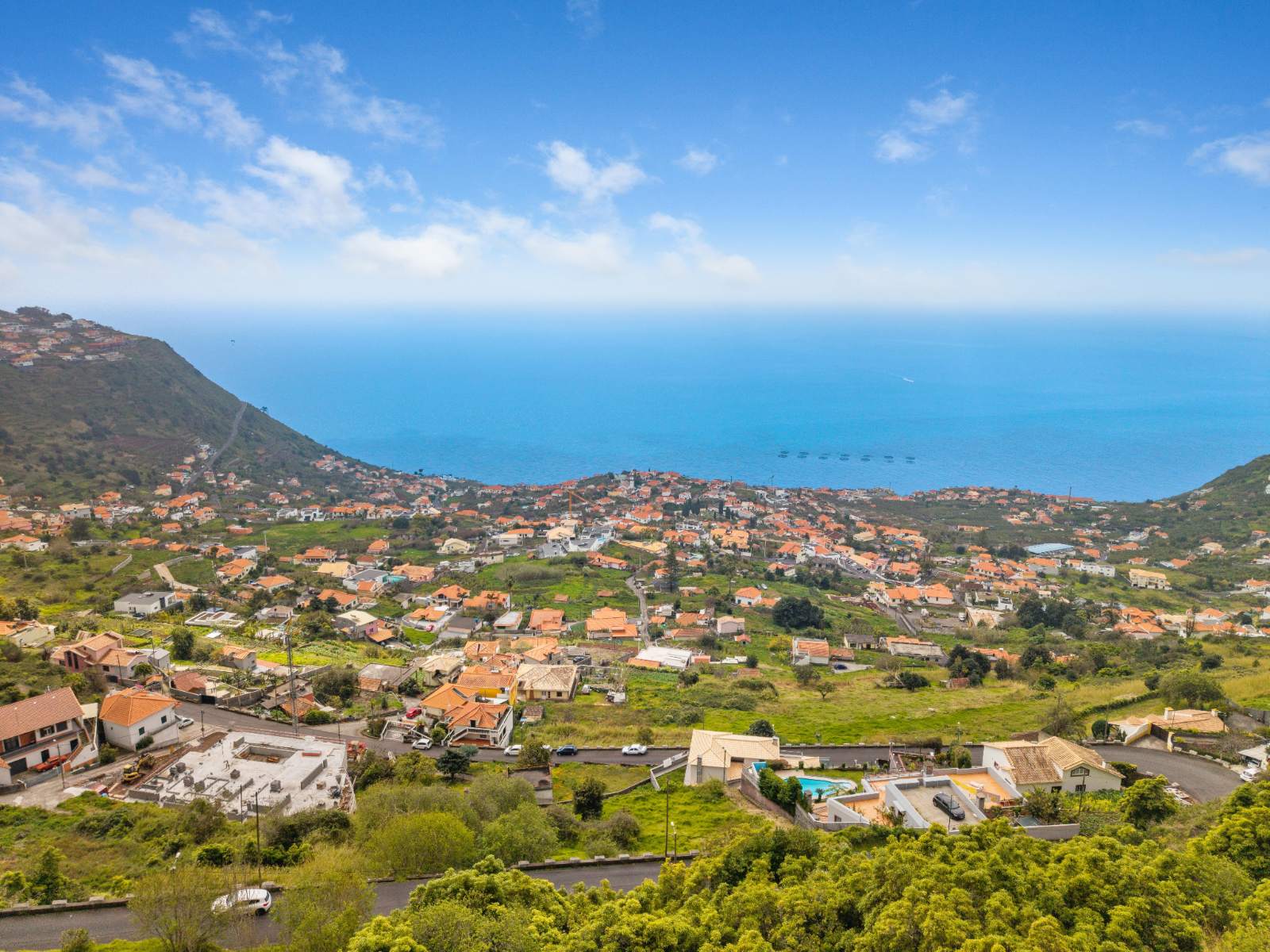 View of the land at Paredes, Arco da Calheta